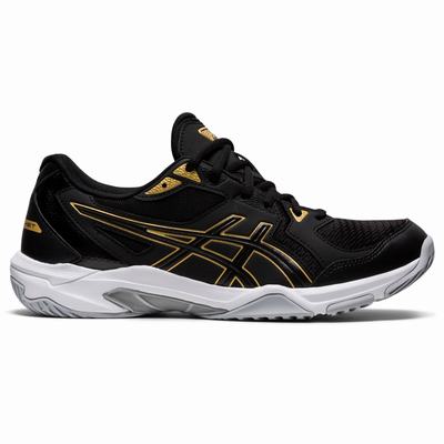 Férfi Asics Gel-Rocket 10 Röplabda Cipő AS7162903 Fekete/Arany